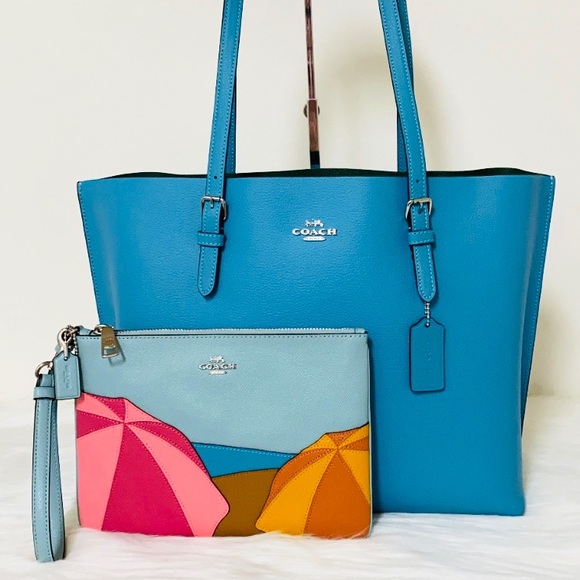 Coach Handbags - New💃Coach Laptop Bag Tote Purse and Wristlet Set